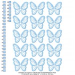 3D Organza Butterfly Embroidery Design For Sewing