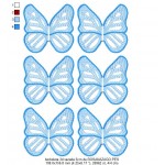 3D Butterfly Embroidery With Lovely Details