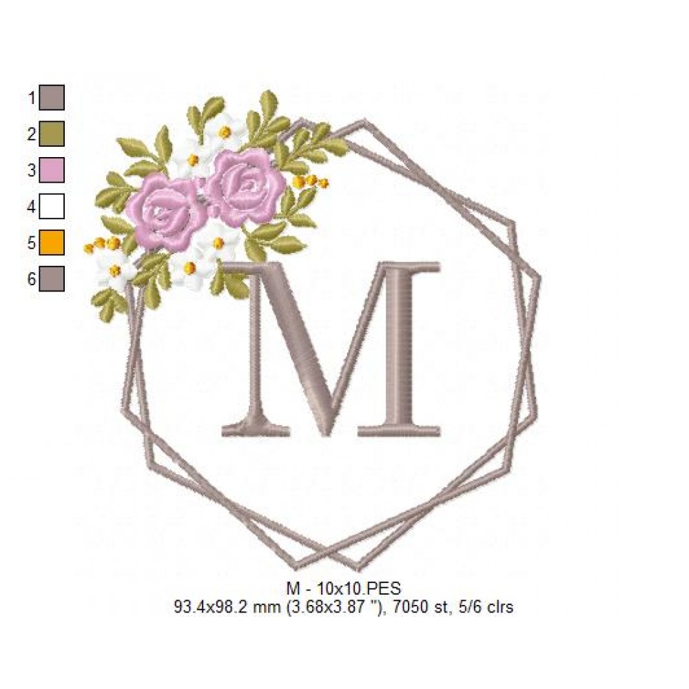   10x10 Embroidery Design